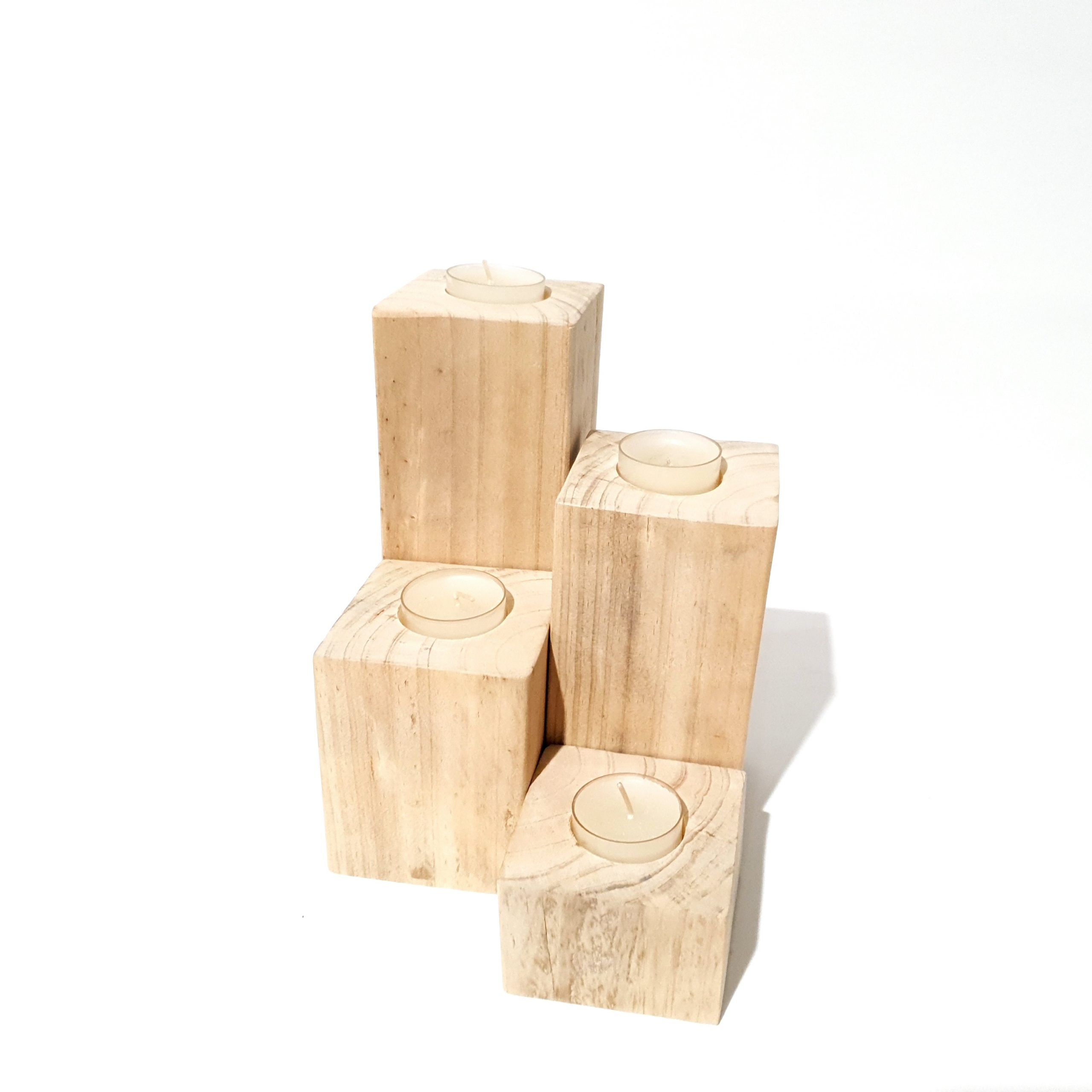 Handmade Tealight Candle Holders