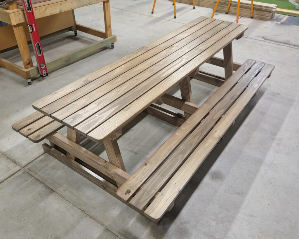 Long Wooden Bench Joondalup